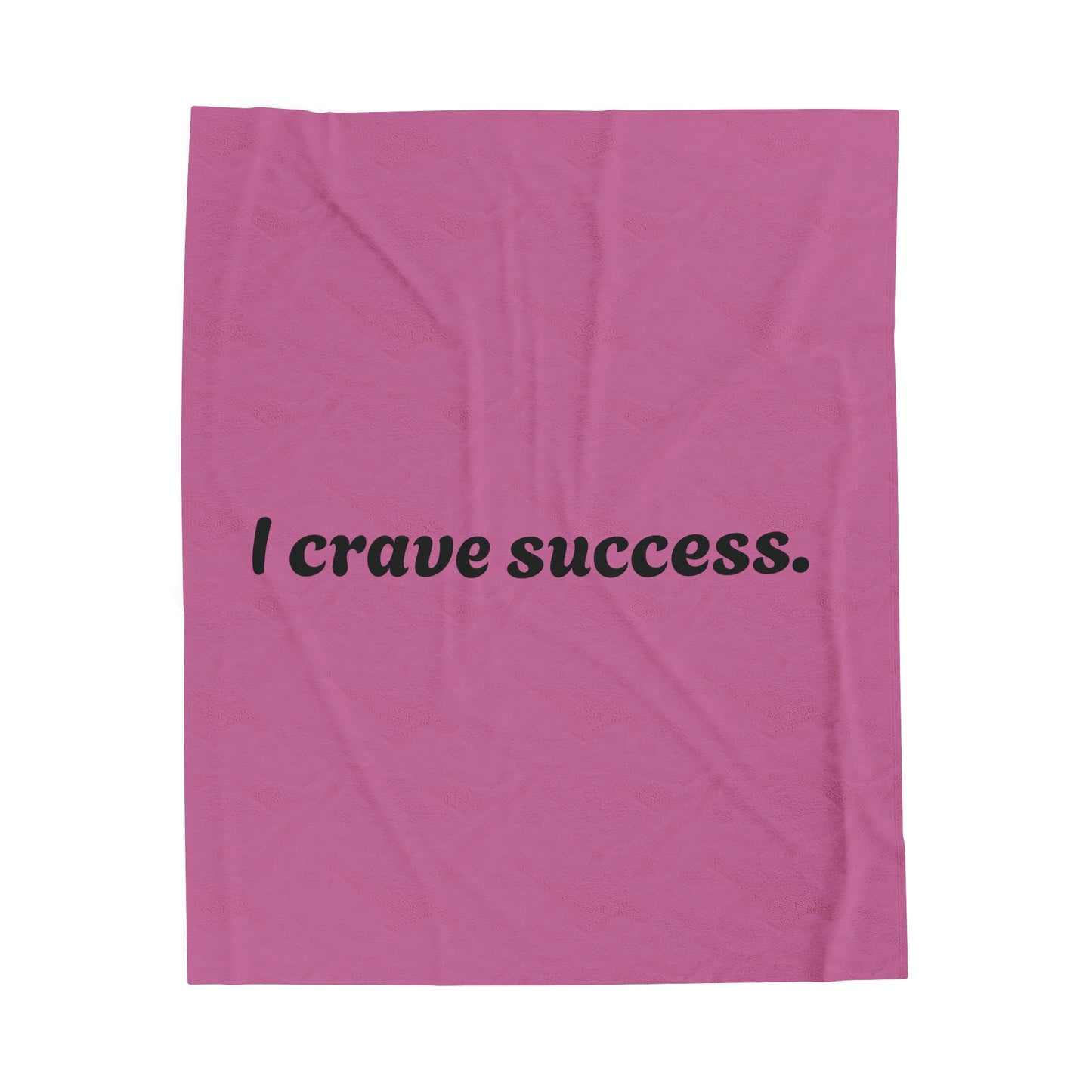 I CRAVE SUCCESS COZY BLANKETS