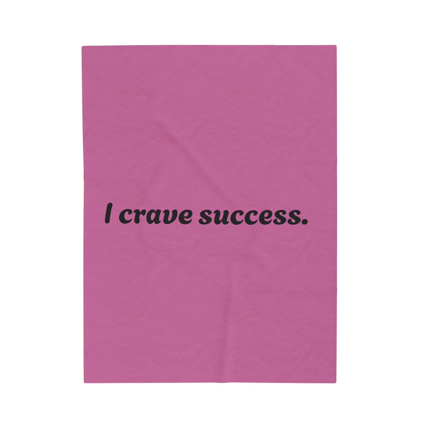 I CRAVE SUCCESS COZY BLANKETS